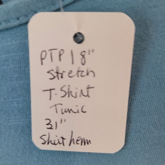 TIE DYE Dress TEE-SHIRT Fsbric Small NWOT - Picture 3 of 4